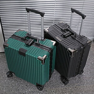 迷你行李箱18寸輕便小型登機拉桿箱包20女密碼旅行箱子小號復古