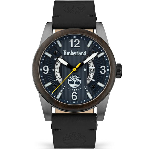 Timberland 天柏嵐 荒野生存潮流腕錶(TDWGB2103403)-44mm-藍面皮革【刷卡回饋 分期0利率】【APP下單22%點數回饋】