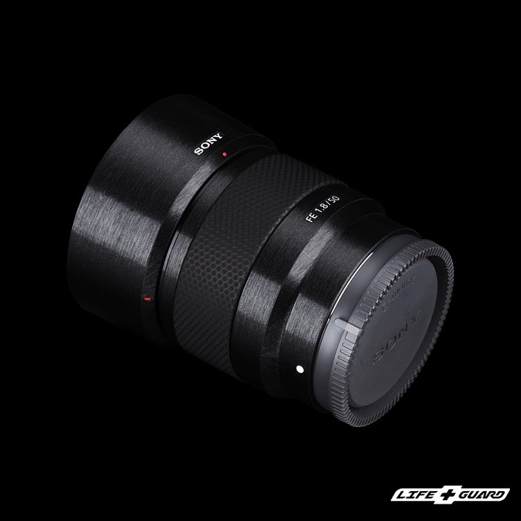 LIFE+GUARD 相機 鏡頭 包膜 SONY FE 50mm F1.8 鏡頭貼膜 (標準款式)