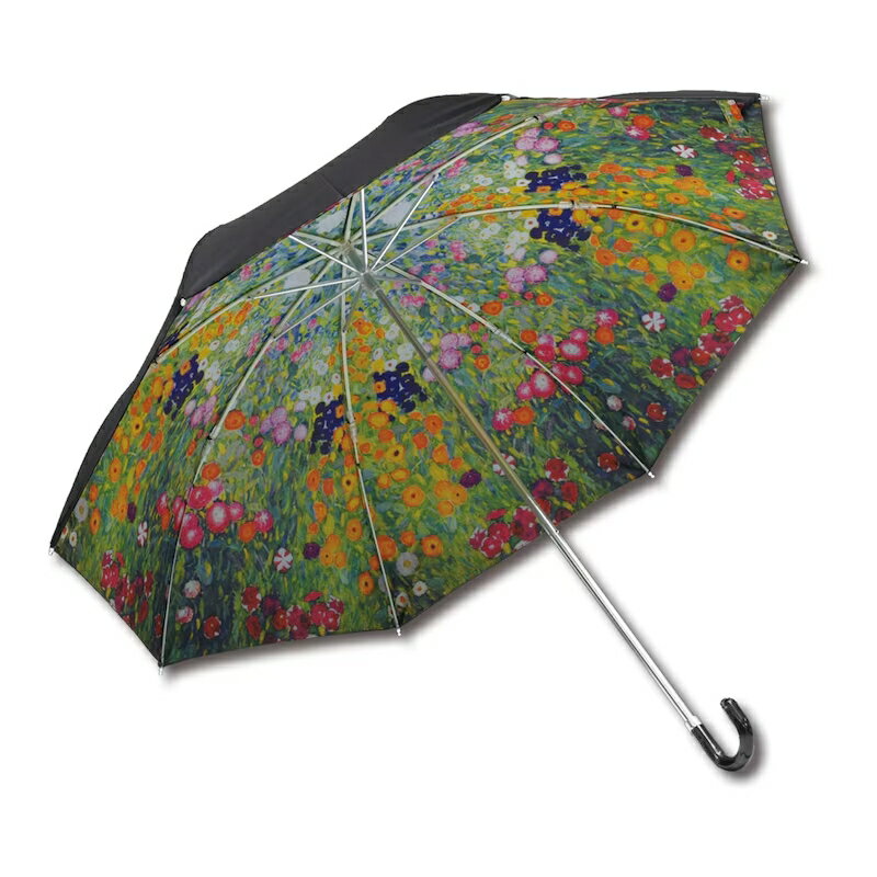花日屋🌷日本嚴選 空運來台 抗UV 雨傘 世界名畫 歐式風格 直傘 雷諾瓦 慕夏 莫內 梵谷 奢華 摺疊傘 7