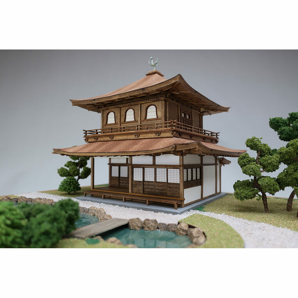 1/75 慈照寺銀閣Jisho-ji GINKAKU 製作參考時間50小時超高難度玄人限定