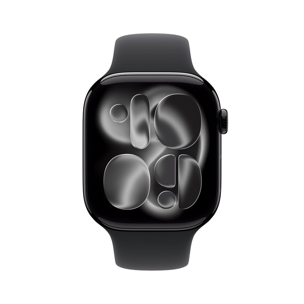 (APP 4%點數) Apple Watch S11(GPS)太空灰鋁金屬錶殼配黑色錶帶46mm(MEV44TA/A)(美商蘋果)  全新未拆封 台灣公司貨 此商品沒有7天鑑賞期 沒有辦法退貨 都是走維修保固 您可以在下單