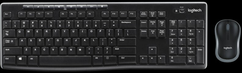 Logitech 無線滑鼠鍵盤組 MK270R