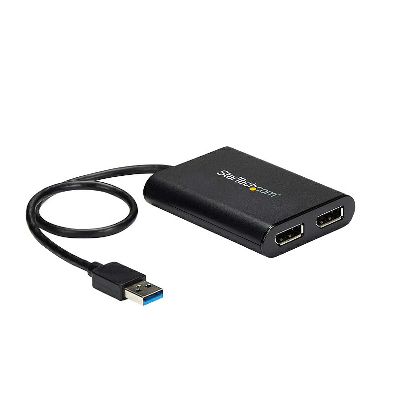 [2東京直購] StarTech.com USB 3.0至4K 轉接器 USB32DP24K60 60Hz Dual DisplayPort Video Converter with External Graphics Card