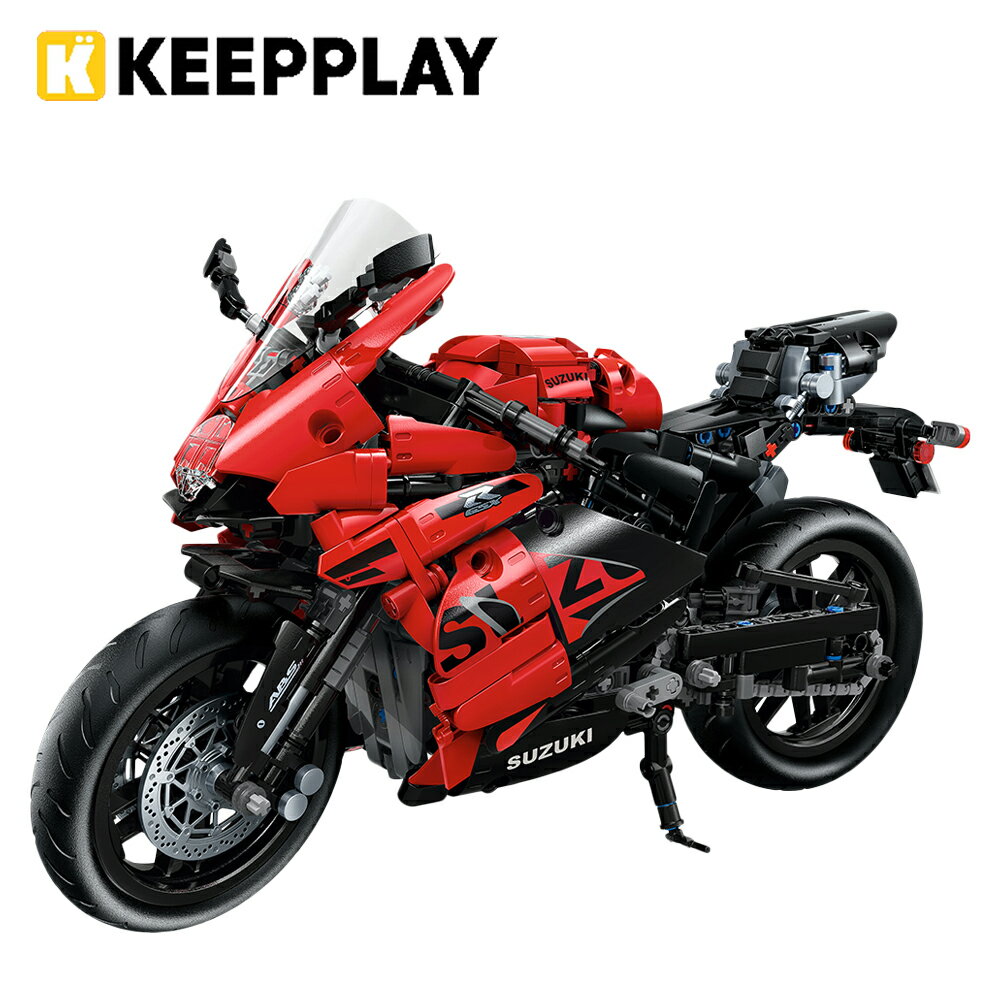 【正版授權】KEEPPLAY 積木模型 1：6 鈴木機車 GSX-R1000R 1245片 模型 益智玩具 玩具 SUZUKI 機車 - 322663