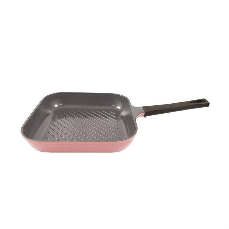 【新品特價】韓國 NEOFLAM EC-MT-G28 方型煎鍋 28cm 陶瓷 鑄鋁合金 不沾鍋 平底鍋 煎盤 烤盤 居家 露營