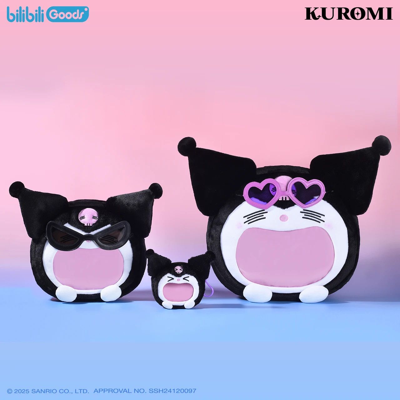 【1377人收藏】bilibiliGoods 酷洛米 超開心 UWA 痛包 包 kuromi 三麗鷗