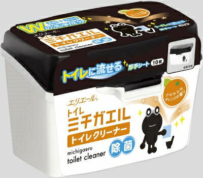 【 大王製紙 】ミチガエルト馬桶清潔劑 主體 10片裝【12組】【家用洗滌劑/廁所使用】 日本必買 | 日本樂天熱銷