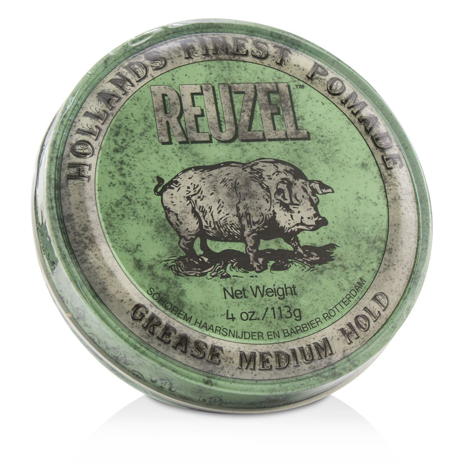 Reuzel - 綠豬油性髮油 Green Pomade(油脂中等定型)