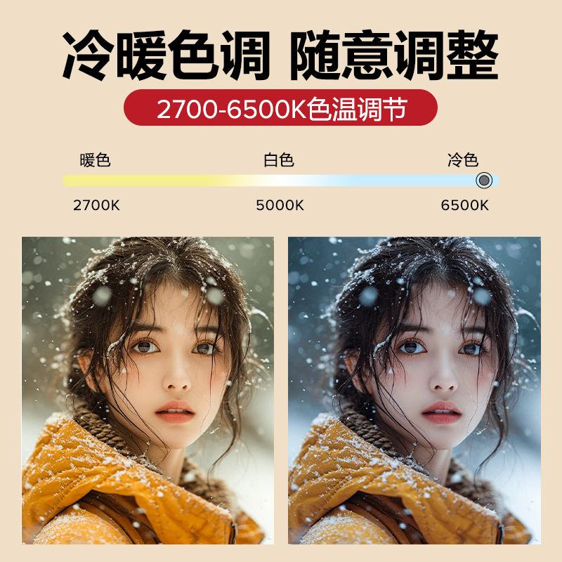 台灣公司貨 免運 貝陽300W專業直播補光燈主播網紅專用柔光燈攝影珠寶服飾直播間 快速發貨