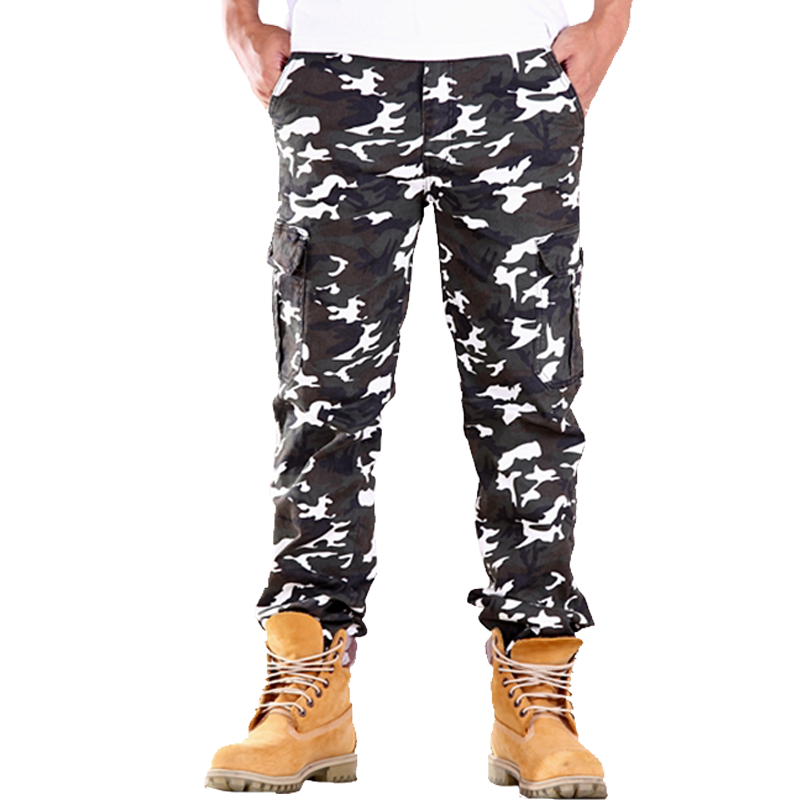 【限時免運！】夏日薄款 涼爽透氣 迷彩 多袋 休閒長褲 工作褲 四色 50006 3