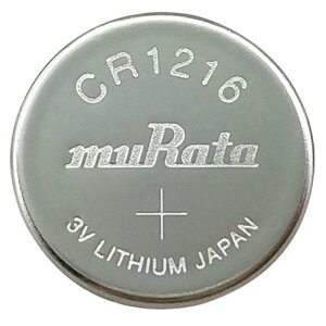 Murata水銀電池CR1216 鈕扣電池 手錶電池【GQ358】 123便利屋