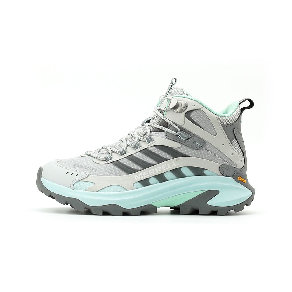 MERRELL MOAB SPEED 2 MID GORE-TEX 防潑水登山鞋 灰藍 ML00004911 女鞋 治裝激推