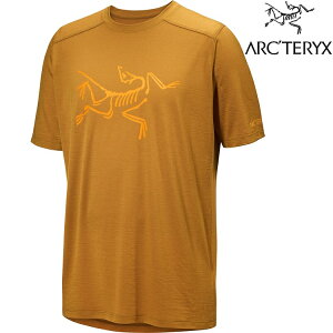 Arcteryx 始祖鳥 Ionia Logo 男款 羊毛短袖圓領衫 X000006796 育空褐 Yukon