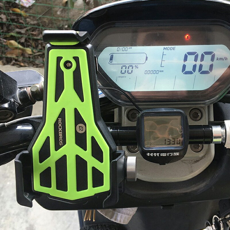 自行車手機架固定夾山地電動摩托車手機導航支架騎行配件