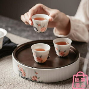 茶盤干泡茶臺家用茶臺托盤小型干泡盤 【年終特惠】