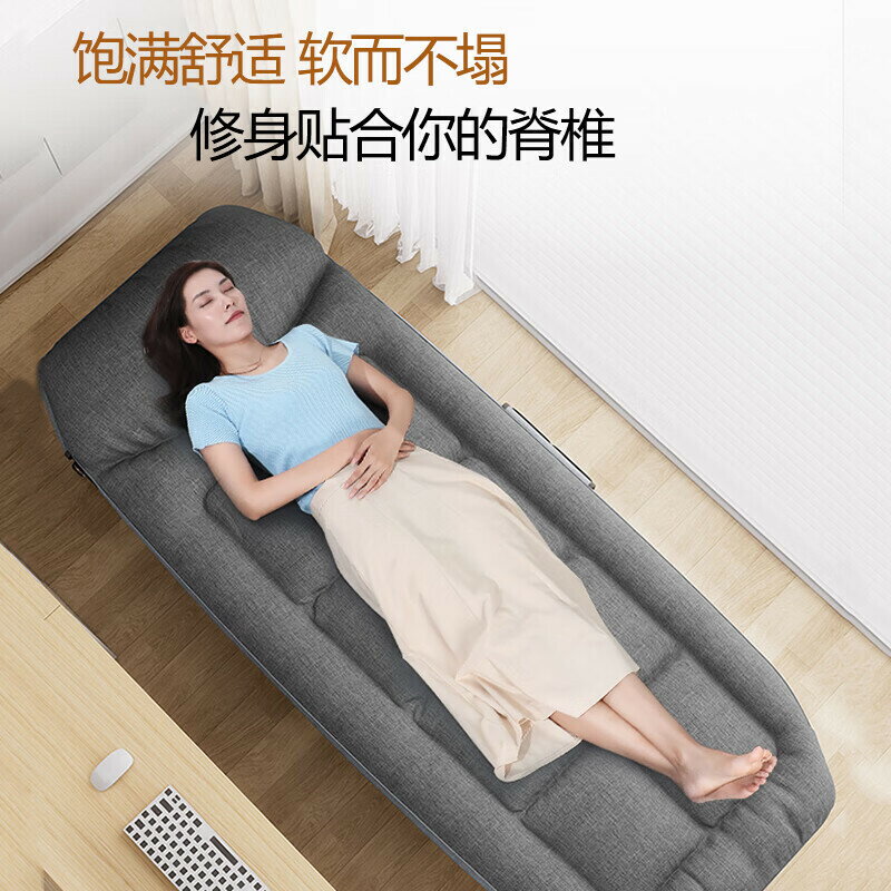 限時減免！免運 折疊床 美式折疊床單人沙發床辦公室午睡午休床陪護簡易家用廠家批發八折下殺 打骨折 可開發票 加客服賴享受巨額減免金牌保障