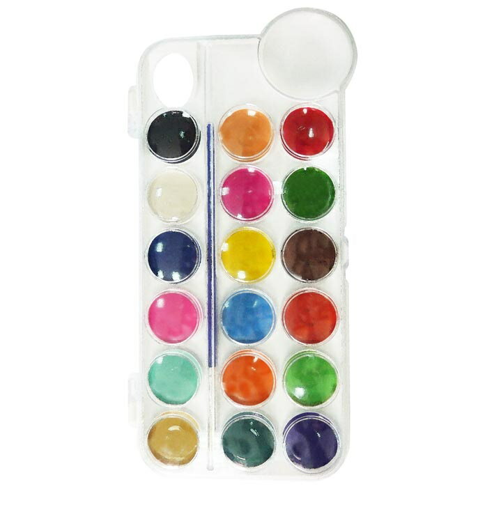 新全 優筆霖 18色粉餅水彩 7UB8769【APP滿額下單10%點數(單一帳號最高5000點)】2/28止