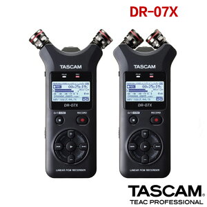 【eYe攝影】現貨 Tascam DR-07X 立體聲 錄音機 USB接口 指向性 錄音筆 麥克風 採訪 手機直播 收音