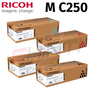 RICOH 理光 M C250 BK 原廠碳粉匣 適用機型：M C250FWB、P C300W