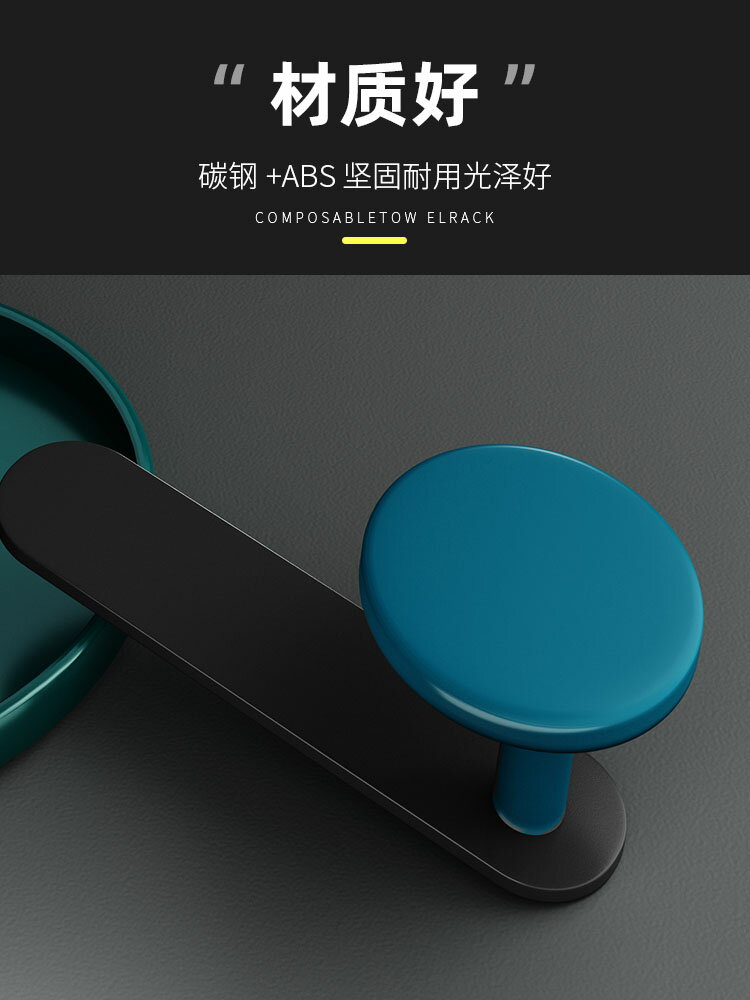 掛鉤強力粘膠免打孔門後掛衣架墻上粘鉤承重掛衣鉤壁掛式帽子收納
