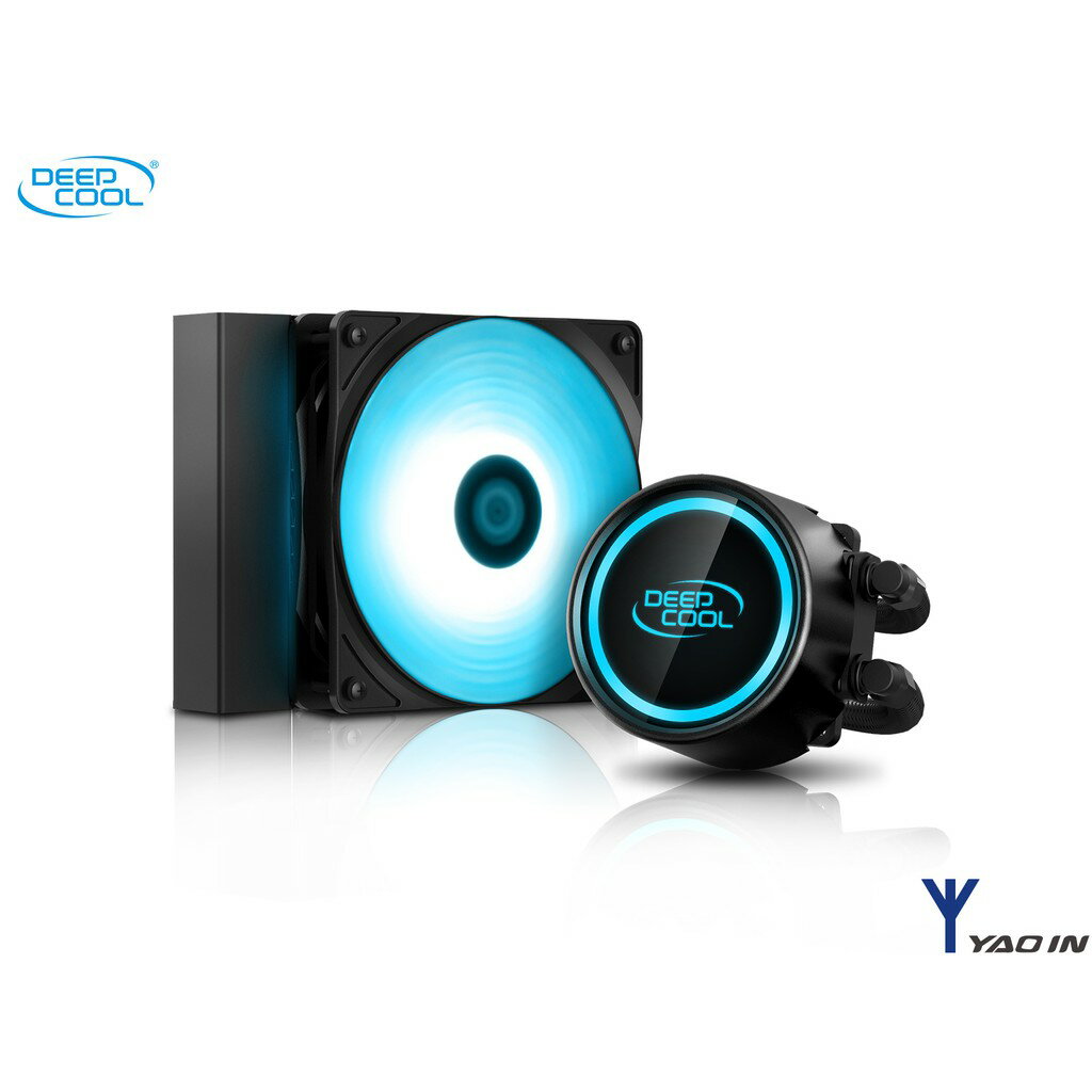 【臺灣代理商公司貨】DEEPCOOL 九洲風神 漩渦L120V2 RGB CPU水冷散熱器 24H出貨
