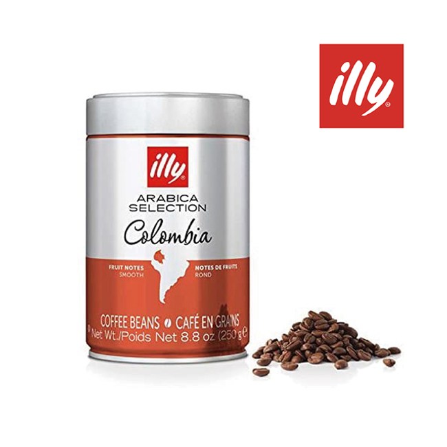 義大利【illy-即期品】哥倫比亞單品咖啡豆｜250g｜總代理公司貨
