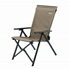 [ Coleman ] LAY MAX躺椅 灰咖啡 / 三段式可調整椅背角度 環保再生系列 / CM-05814