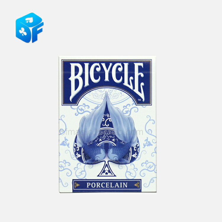 北方魔術道具青花瓷撲克牌 Bicycle Porcelain單車牌單車撲克牌