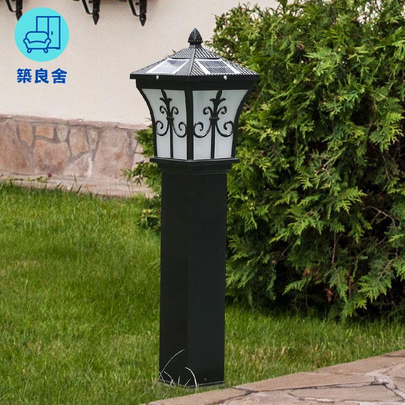 工廠直銷 戶外太陽能燈 庭院燈 戶外燈 太陽能草坪燈感應LED室外景觀別墅花園草地燈家用戶外防水庭院燈特惠/全館免運 特價出 開立發票 售後保障z211