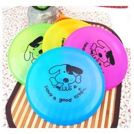 【飛盤玩具-輕薄塑膠飛盤-2002-3個/組】貓咪寵物玩具 彎曲不斷 狗狗圓形飛盤  軟飛盤 顏色隨機發，直徑20cm 厚0.25cm，3個/組-79011