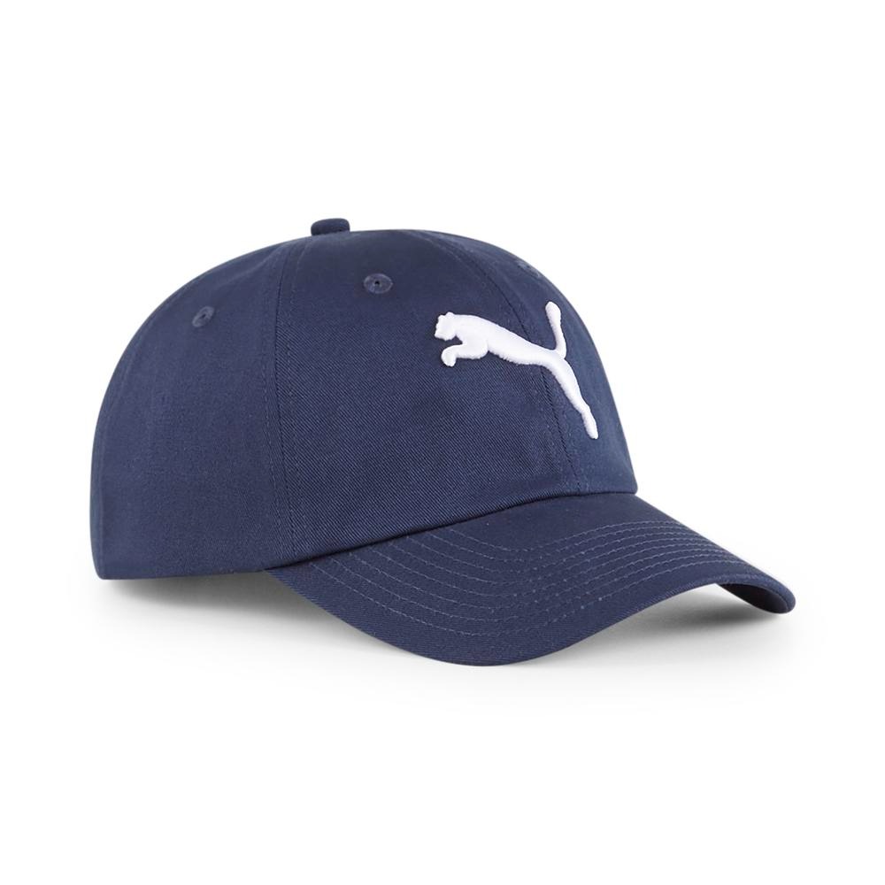 【滿千折百】PUMA 帽子 基本系列 深藍 白LOGO 老帽 棒球帽 02458717