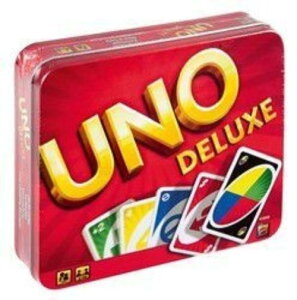 UNO 豪華鐵盒版 UNO DELUXE 高雄龐奇桌遊 正版桌遊專賣 熱門桌遊商品