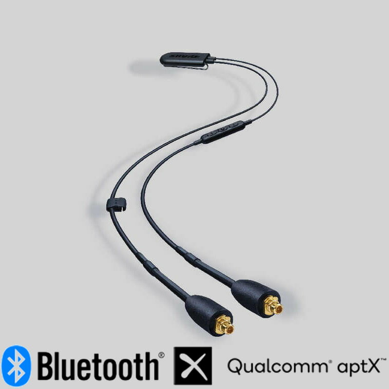 志達電子 RMCE-BT2 美國 SHURE 藍牙5.0 MMCX 耳機麥克風線 (公司貨) AAC aptX 低延遲 支援