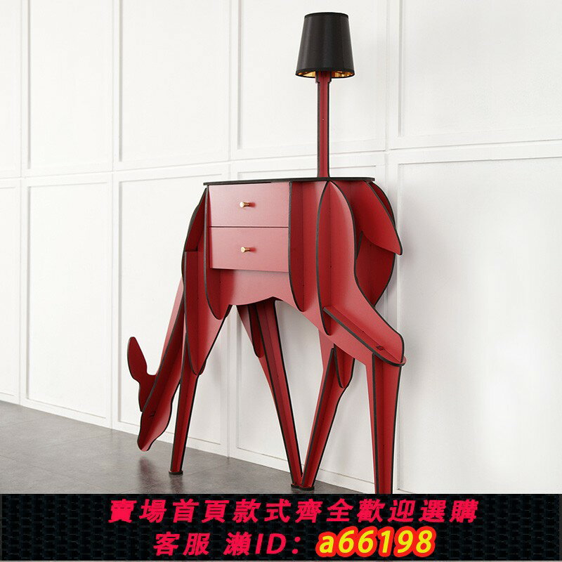 【臺灣公司 可開發票】OTHER小鹿客廳玄關櫃入戶正對門法式現代輕奢高檔玄關桌設計師款