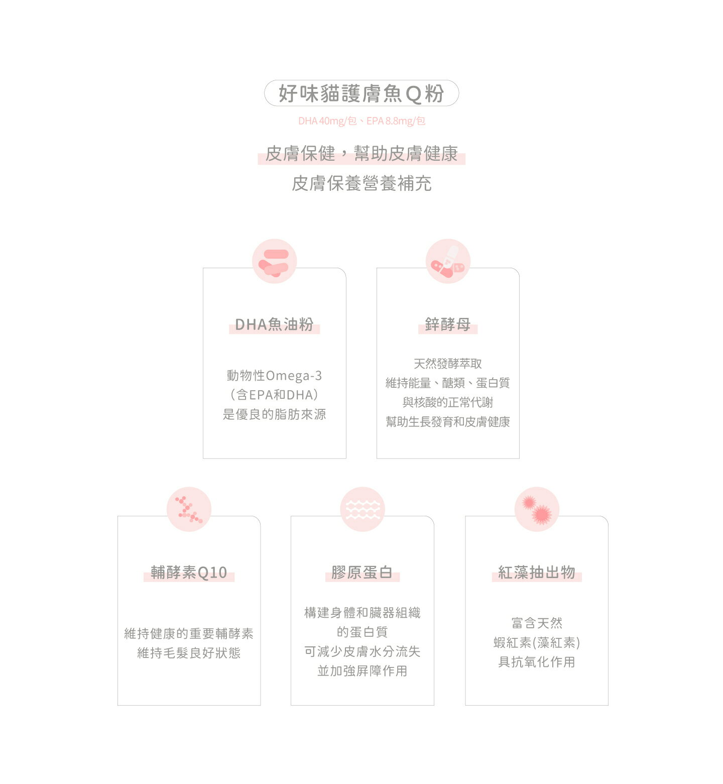 好味小姐 貓日常保養系列 好味益生菌 好味小姐益生菌 貓眼鼻益生菌 護膚魚Q粉 好味腸胃益生菌【23030133】 5