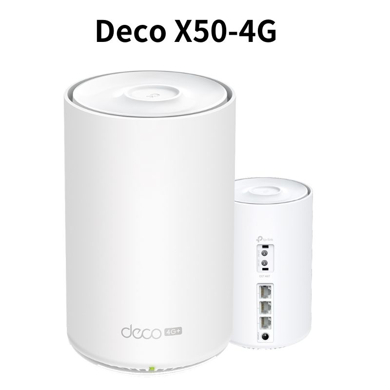 【最高現折268】TP-Link Deco X50-4G 4G+ AX3000完整家庭Mesh WiFi 6系統