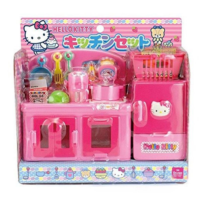 小禮堂 Hello Kitty 扮家家酒廚房玩具組《粉.廚房用具》