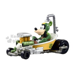 〔小禮堂〕迪士尼 高飛 TOMICA小汽車《棕綠.賽車.MRR-03》公仔.玩具.模型