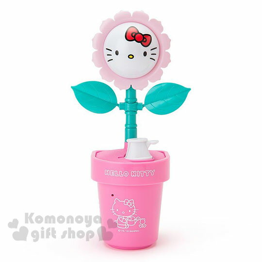 小禮堂 Hello Kitty 盆栽造型聲動存錢筒《粉》擺飾.撲滿.儲金筒.精緻盒裝