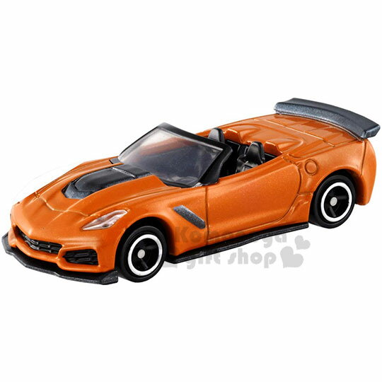 〔小禮堂〕TOMICA小汽車《31.橘.雪佛蘭跑車》初回限定版.公仔.玩具.模型