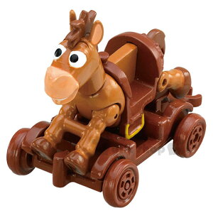 小禮堂 迪士尼 玩具總動員 紅心 TOMICA小汽車《03.棕》公仔.玩具.模型