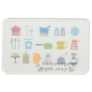 小禮堂 日本PEARL 日製輕量型塑膠方形砧板《白.餐具》菜板.切菜板