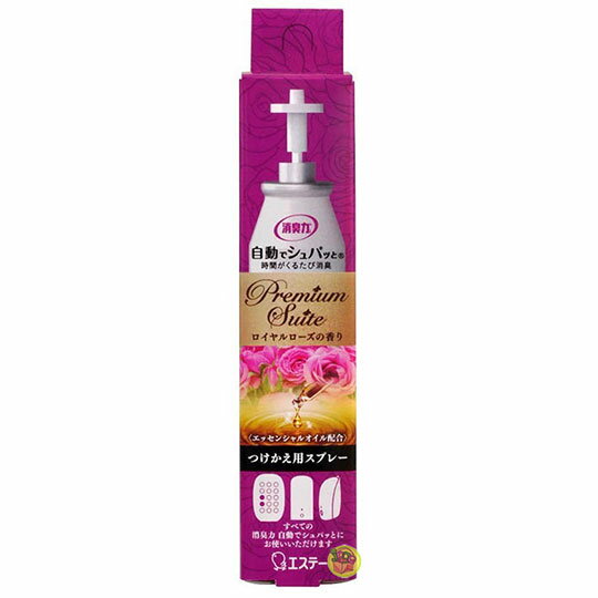 小禮堂 日本雞仔牌 除臭機補充瓶《桃》39ml.玫瑰花香.芳香劑