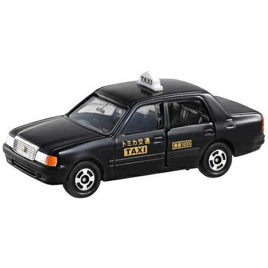小禮堂 TOMICA小汽車 TOYOTA復古計程車《51.黑》公仔.玩具.模型