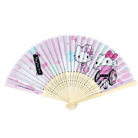 小禮堂hello Kitty 竹扇折扇手拿扇扇子透明盒裝 粉米人力車 小禮堂 樂天旗艦店 Rakuten樂天市場