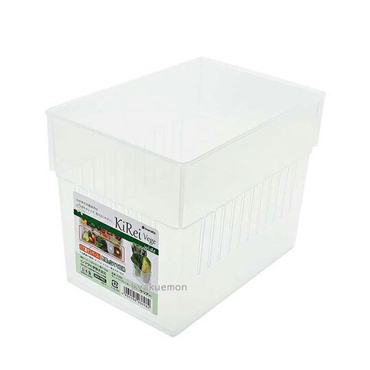 小禮堂 INOMATA 日製 冰箱分格收納盒 冰箱整理盒 蔬果收納盒 保鮮盒 (透明)