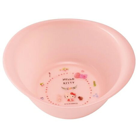 小禮堂hello Kitty 圓形塑膠臉盆洗臉盆小臉盆水盆 淡粉動物 小禮堂 樂天旗艦店 Rakuten樂天市場