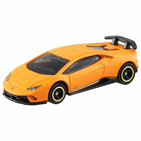 小禮堂 TOMICA多美小汽車 藍寶堅尼 HURACAN 颶風跑車 玩具車 模型車 (34 橘)