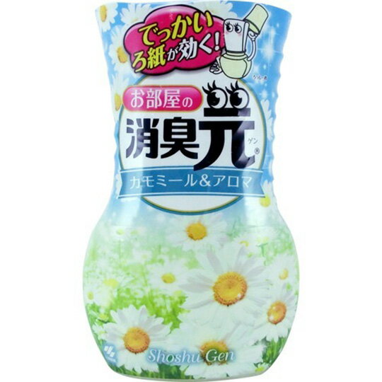 小禮堂 雞仔牌 日製 瓶裝室內芳香劑 浴廁芳香劑 除臭劑 雛菊香 400ml (藍)